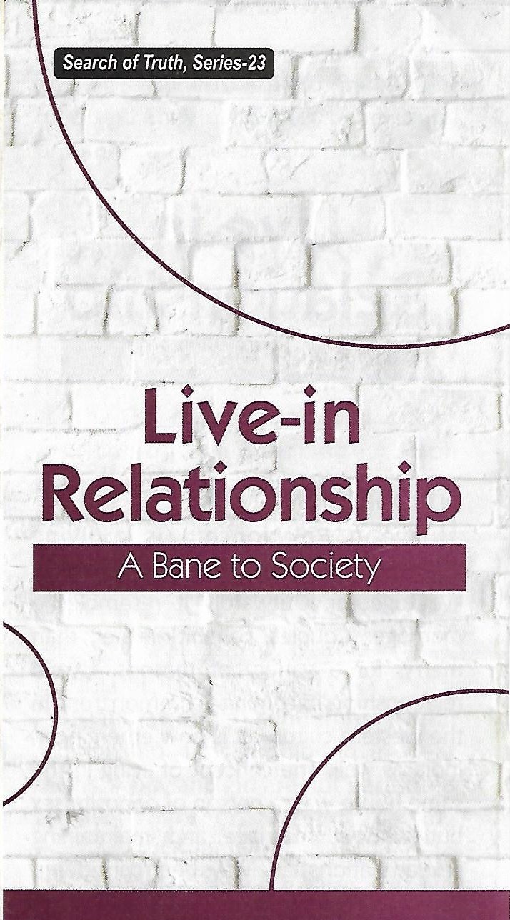 Live in Relationship: A Bane to Society